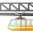 Samsung suspension railway emoji image
