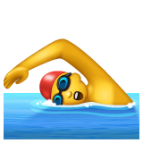 Whatsapp swimmer emoji image