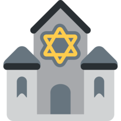 Twitter synagogue emoji image