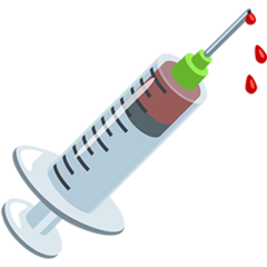Facebook Messenger syringe emoji image