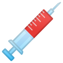 Google syringe emoji image