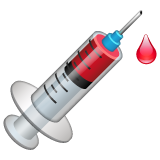 Whatsapp syringe emoji image