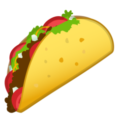 Google taco emoji image