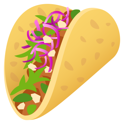 JoyPixels taco emoji image