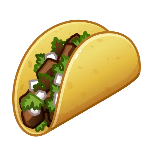 Telegram taco emoji image