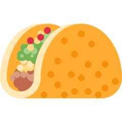 Twitter taco emoji image