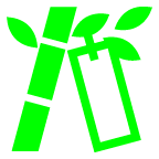 au by KDDI tanabata tree emoji image