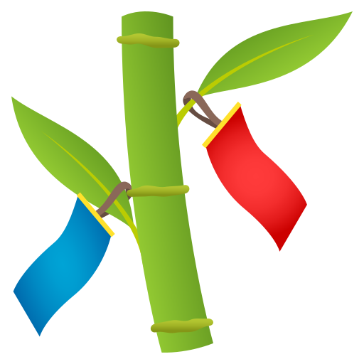 JoyPixels tanabata tree emoji image