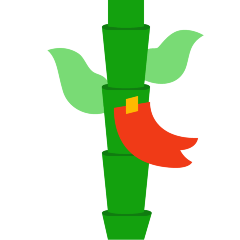 Skype tanabata tree emoji image