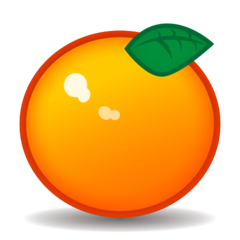 Emojidex tangerine emoji image
