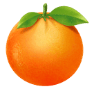 Huawei tangerine emoji image