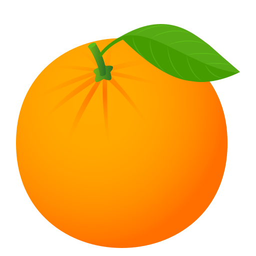 JoyPixels tangerine emoji image