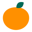 Toss tangerine emoji image