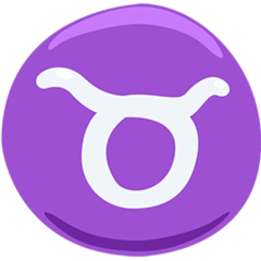 Facebook Messenger taurus emoji image