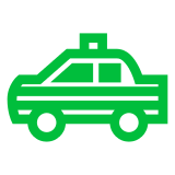 Docomo taxi emoji image