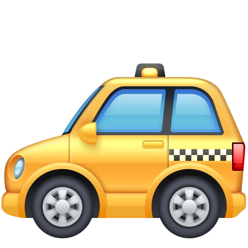 Facebook taxi emoji image
