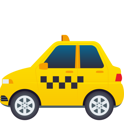 JoyPixels taxi emoji image