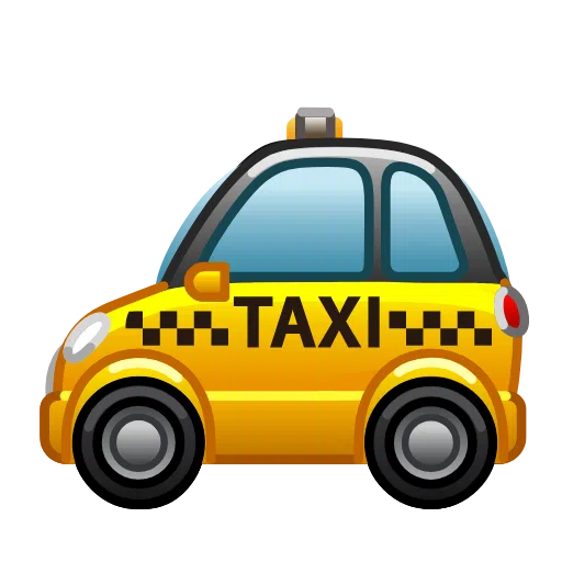 Telegram taxi emoji image