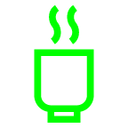 au by KDDI teacup without handle emoji image