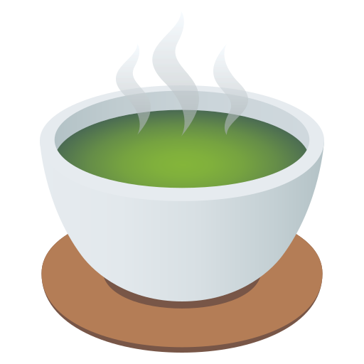 JoyPixels teacup without handle emoji image