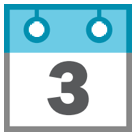 HTC tear-off calendar emoji image