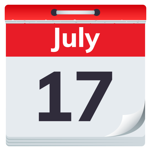 JoyPixels tear-off calendar emoji image