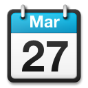 LG tear-off calendar emoji image