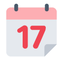 Toss tear-off calendar emoji image