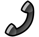 SoftBank telephone receiver emoji image