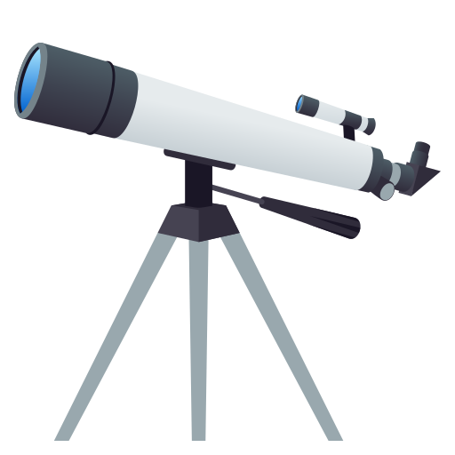 JoyPixels telescope emoji image