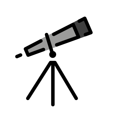 Openmoji telescope emoji image