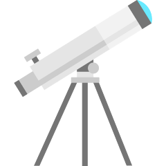 Skype telescope emoji image