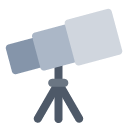 Toss telescope emoji image