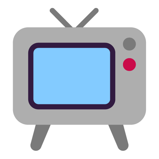 Microsoft television emoji image