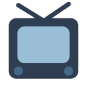 Toss television emoji image