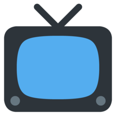 Twitter television emoji image