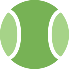 Twitter tennis racquet and ball emoji image