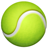 Whatsapp tennis racquet and ball emoji image