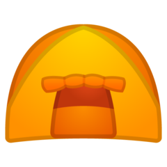 Google tent emoji image