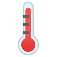 Google thermometer emoji image