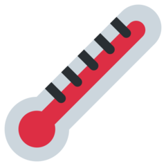 Twitter thermometer emoji image
