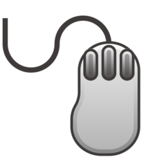 Emojidex three button mouse emoji image