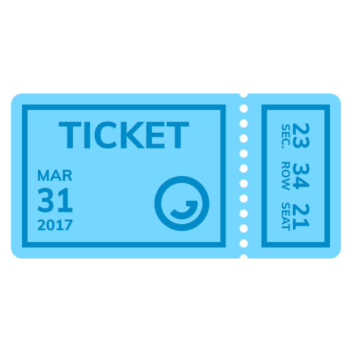 JoyPixels ticket emoji image