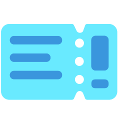 Skype ticket emoji image