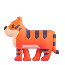 Microsoft Teams tiger emoji image