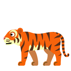 Skype tiger emoji image