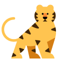 Toss tiger emoji image