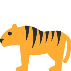 Twitter tiger emoji image