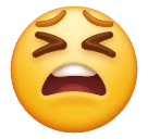 Huawei tired face emoji image