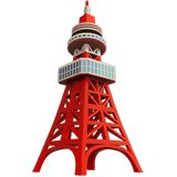 IOS/Apple tokyo tower emoji image